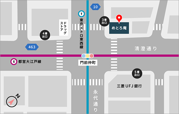 そば処めとろ庵 門前仲町店